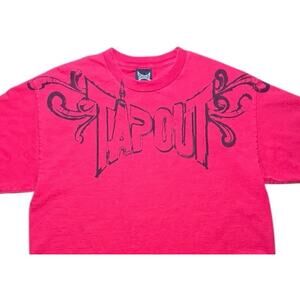 Y2K Tapout T-Shirt Men Large UFC MMA Jiu Jitsu Grunge Emo Punk